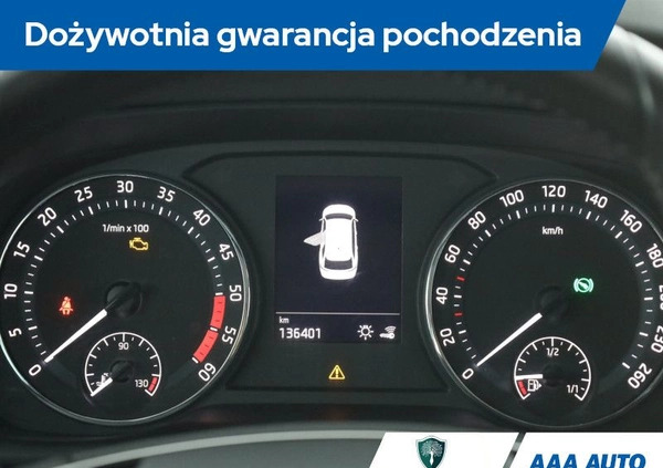 Skoda Octavia cena 86000 przebieg: 136392, rok produkcji 2020 z Oborniki małe 232